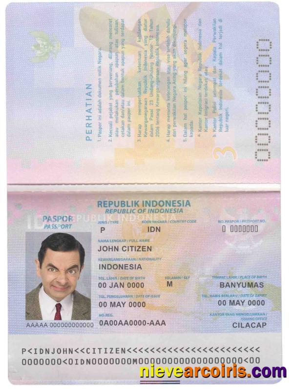 Indonesia passport